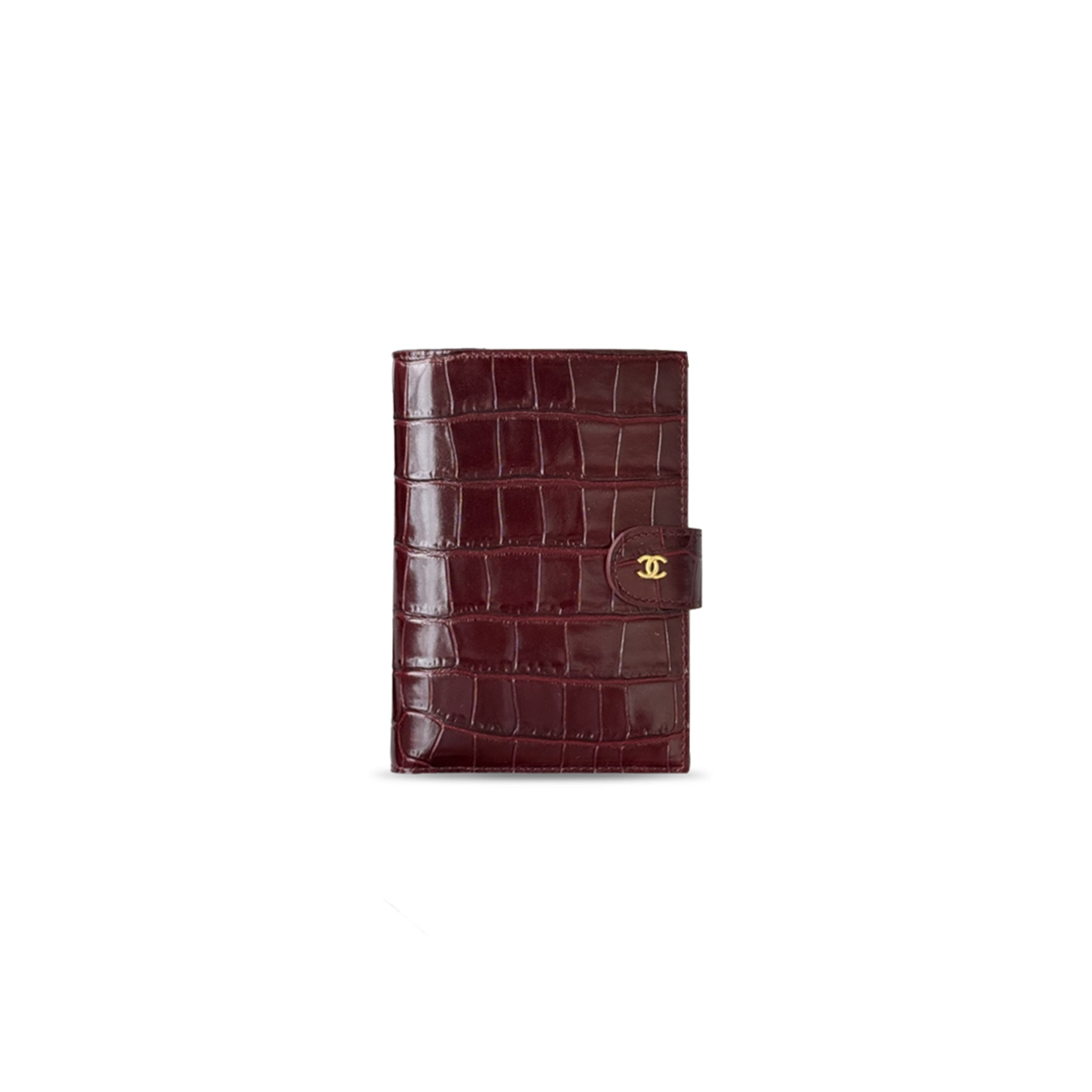 CHANEL MASTER CROCODILE-EMBOSSED PASSPORT HOLDER AP5193 (14*10.5*2cm)